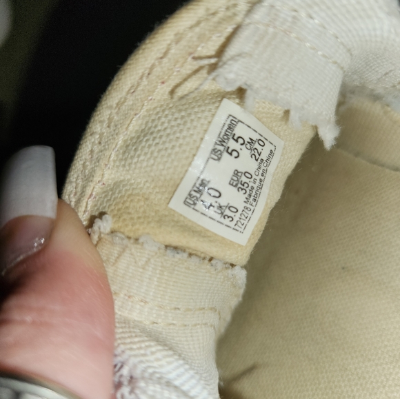 Vans red white and blue checkered slip ons - Picture 4 of 4